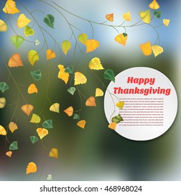 Autumn harvest festival for use in printing, posters, invitations, web design and more