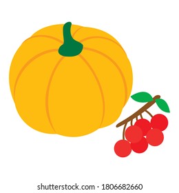 Autumn harvest icon. Isometric illustration of autumn harvest vector icon for web