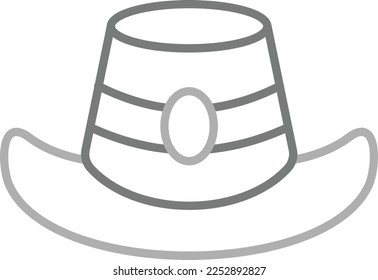 Autumn Hat vector icon. Can be used for printing, mobile and web applications.