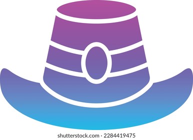Autumn Hat vector icon. Can be used for printing, mobile and web applications.