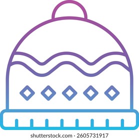 Autumn Hat vector icon. Can be used for printing, mobile and web applications.