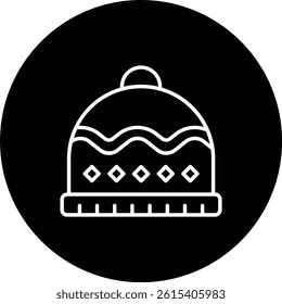 Autumn Hat vector icon. Can be used for printing, mobile and web applications.