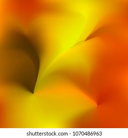 Autumn holographic background. Foil green, orange and red texture. Abstract soft pastel colors backdrop. Trendy creative vector cosmic gradient. Vibrant print illustration. Creative neon template.