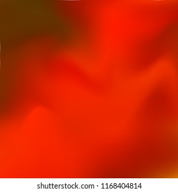 Autumn holographic background. Foil green, orange and red texture. Abstract soft pastel colors backdrop. Trendy creative vector cosmic gradient. Vibrant print illustration. Creative neon template.