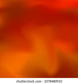 Autumn holographic background. Foil orange and red texture. Abstract soft pastel colors backdrop. Trendy creative vector cosmic gradient. Vibrant print illustration. Creative neon template.
