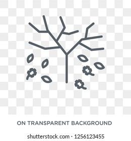 Autumn icon. Autumn design concept from  collection. Simple element vector illustration on transparent background.