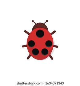 autumn icon in a flat style on white background