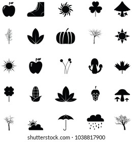 autumn icon set