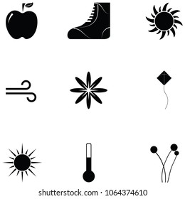 autumn icon set