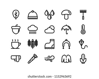 Autumn Icon Set