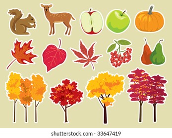 Autumn Icon Set