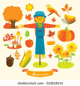 Autumn Icon Vector Design Illustration