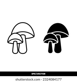Plantilla de logotipo de ilustración vectorial de icono de otoño para muchos fines. Aislado sobre fondo blanco.