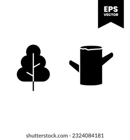 Autumn icon vector illustration logo template for many purpose. Isolated on white background.