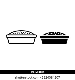 Autumn icon vector illustration logo template for many purpose. Isolated on white background.
