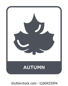 autumn icon vector on white background., autumn simple element illustration