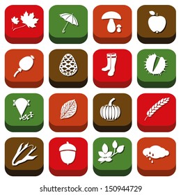 autumn icons