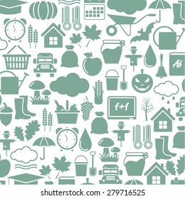 Autumn icons
