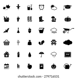 Autumn icons