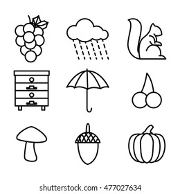 autumn icons