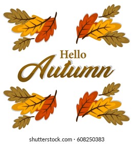 Autumn illustration vector