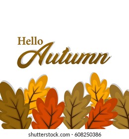 Autumn illustration vector