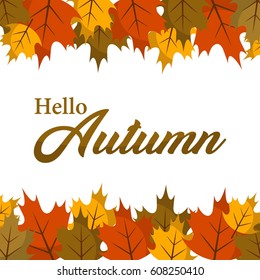 Autumn illustration vector
