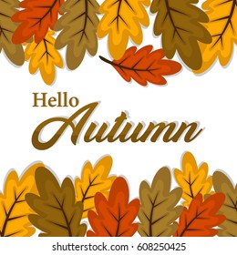 Autumn illustration vector