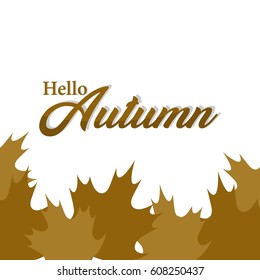Autumn illustration vector