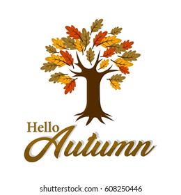 Autumn illustration vector