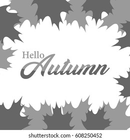 Autumn illustration vector