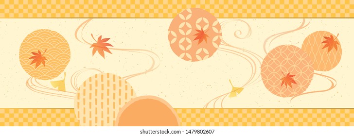 Autumn image autumn leaves background illustration