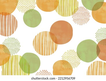 Autumn image watercolor style hand drawn abstract background design