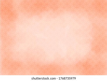 Herbst/Japanischer Hintergrund / Vektorgrafik
