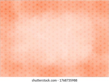 Autumn Japanese background / vector