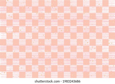 Autumn Japanese paper orange background 