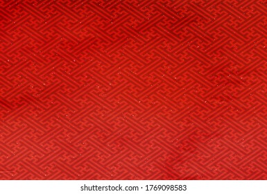 Fondo del patrón japonés del papel japonés del otoño