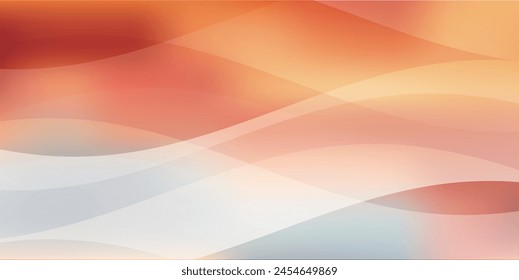 Autumn Japanese Pattern Wave Background