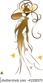 Autumn lady