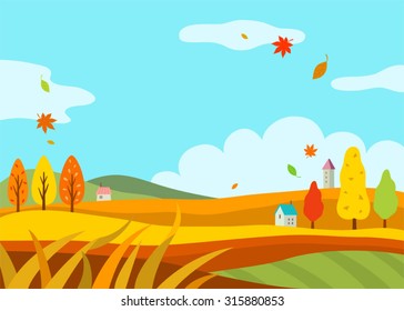 Paisaje otoñal