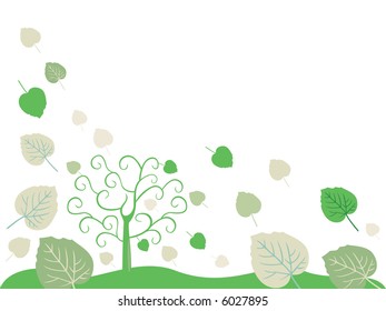 Autumn landscape.