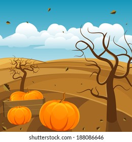 Autumn Landscape Background