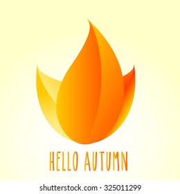 Autumn leaf