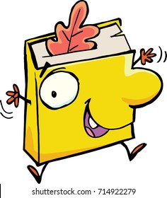autumn leaf in the book