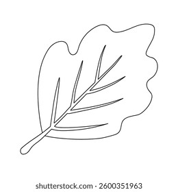 Autumn leaf coloring pages for kids. Trace and color autumn leaf. Maple leaf coloring page. Kindergarten and preschool worksheets printable for kids. Bright Autumn Leaf. Maple leaves clipart, icon.