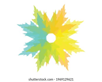 autumn leaf design, summer leaf design, brown leaves, colorful 