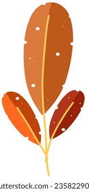 Autumn Leaf Element for autumn seasoning October
