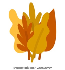 hoja de otoño, elemento para su diseño