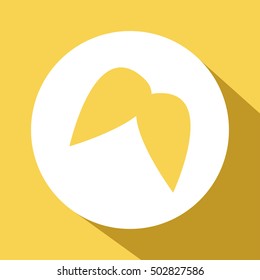 autumn leaf icon. autumn leaf sign