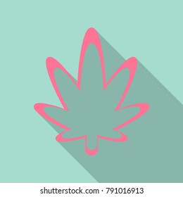 Autumn leaf. Autumn leaf isolated on a background. Vector illustration
